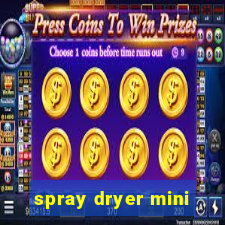 spray dryer mini